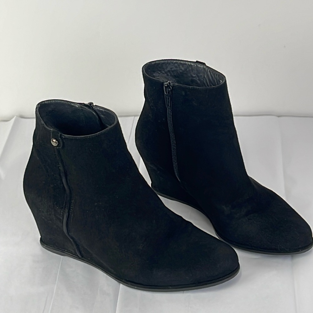 Stuart Weitzman Black Ankle Boots